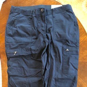 Chico's Lightweight Cotton Petite Crop Pants